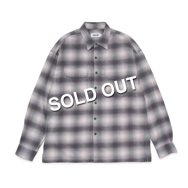 HighLife / Ombre Check Nell Shirts - Black -