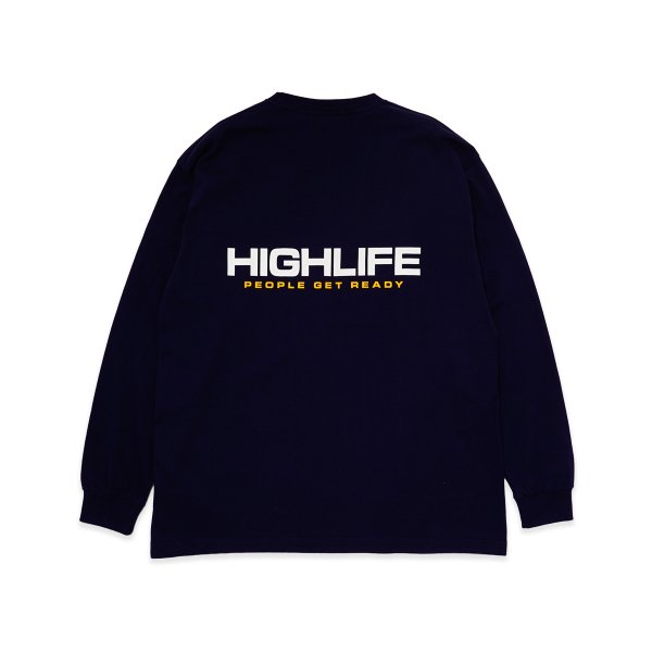 HighLife / P.G.R. Tee - Navy -
