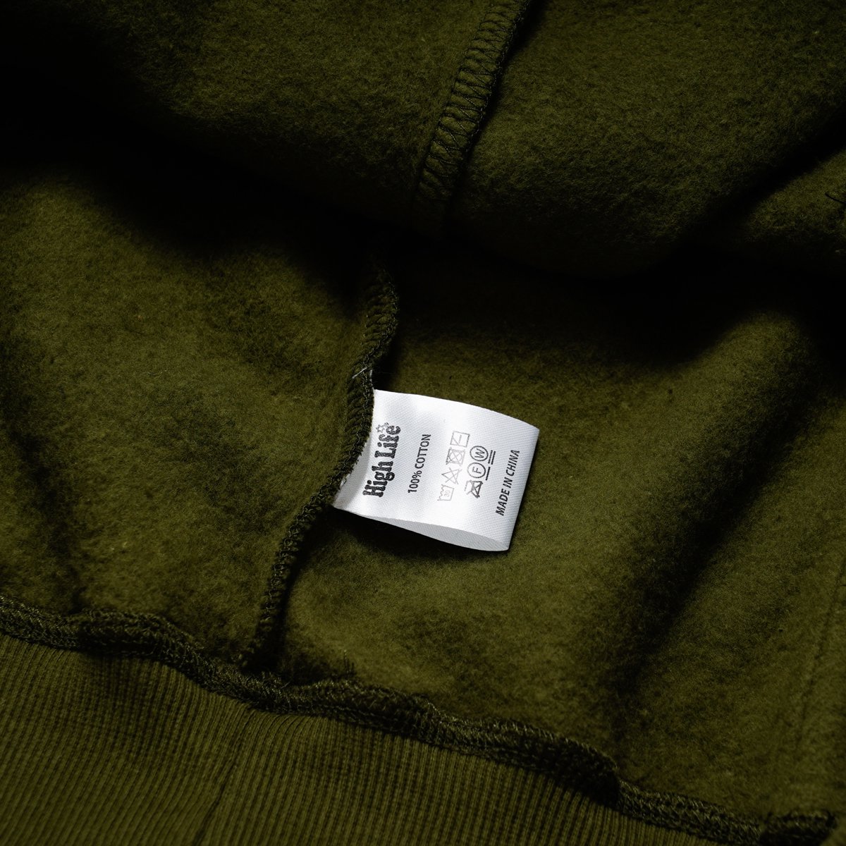 HighLife / High Emb Hoodie - Olive - - HighLife Online Store |  ハイライフ公式オンラインストア