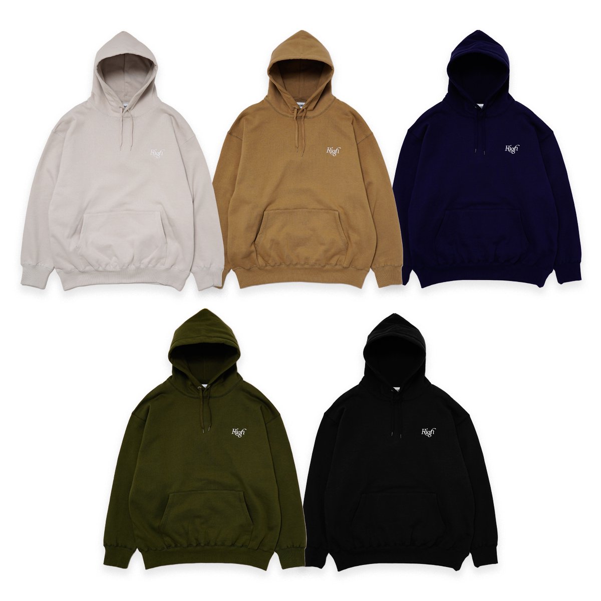 HighLife / High Emb Hoodie - Olive - - HighLife Online Store |  ハイライフ公式オンラインストア