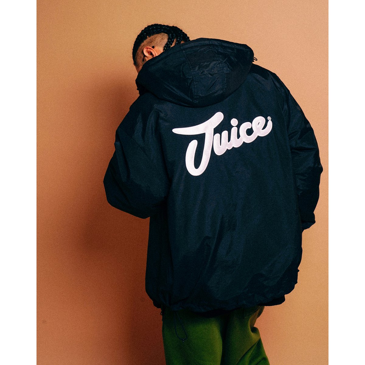 Juice / Hooded Nylon Jacket - Black - - HighLife Online Store |  ハイライフ公式オンラインストア