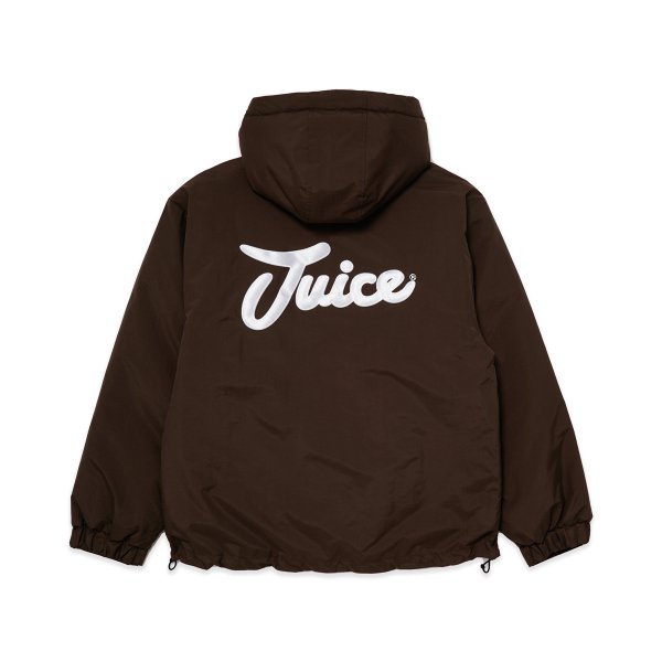 Juice / Hooded Nylon Jacket - Olive -