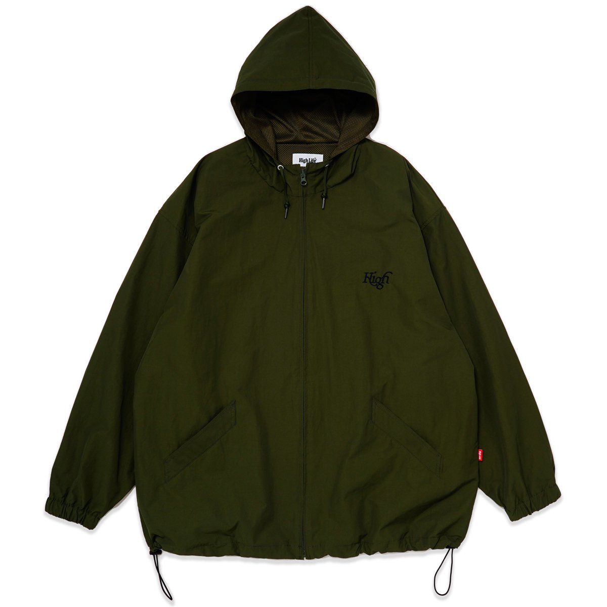 HighLife / Hooded Track Jacket - Olive - - HighLife Online Store