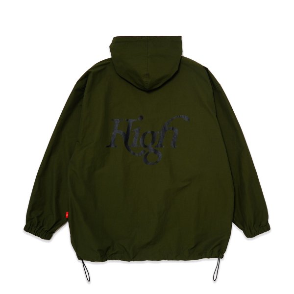 HighLife / Hooded Track Jacket - Olive -