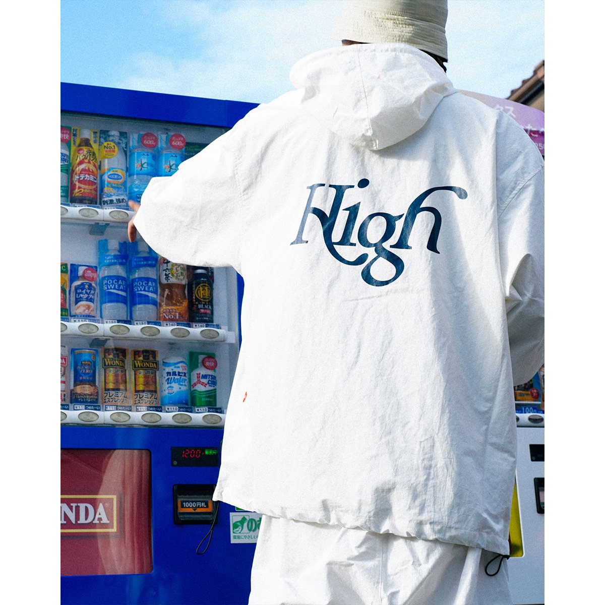 HighLife / Hooded Track Jacket - White - - HighLife Online Store |  ハイライフ公式オンラインストア