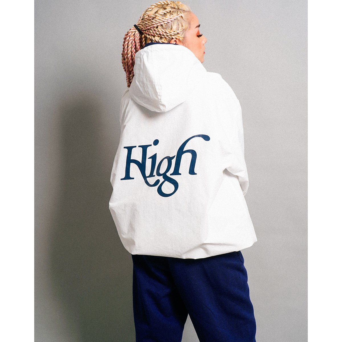 HighLife / Hooded Track Jacket - White - - HighLife Online Store |  ハイライフ公式オンラインストア