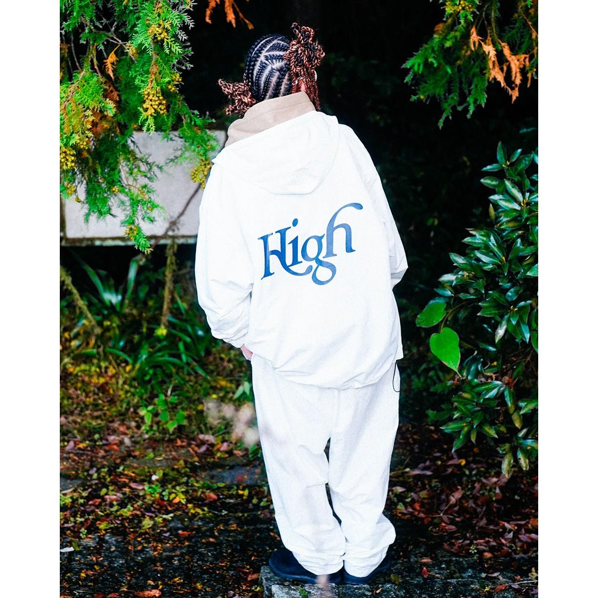 HighLife / Hooded Track Jacket - White - - HighLife Online