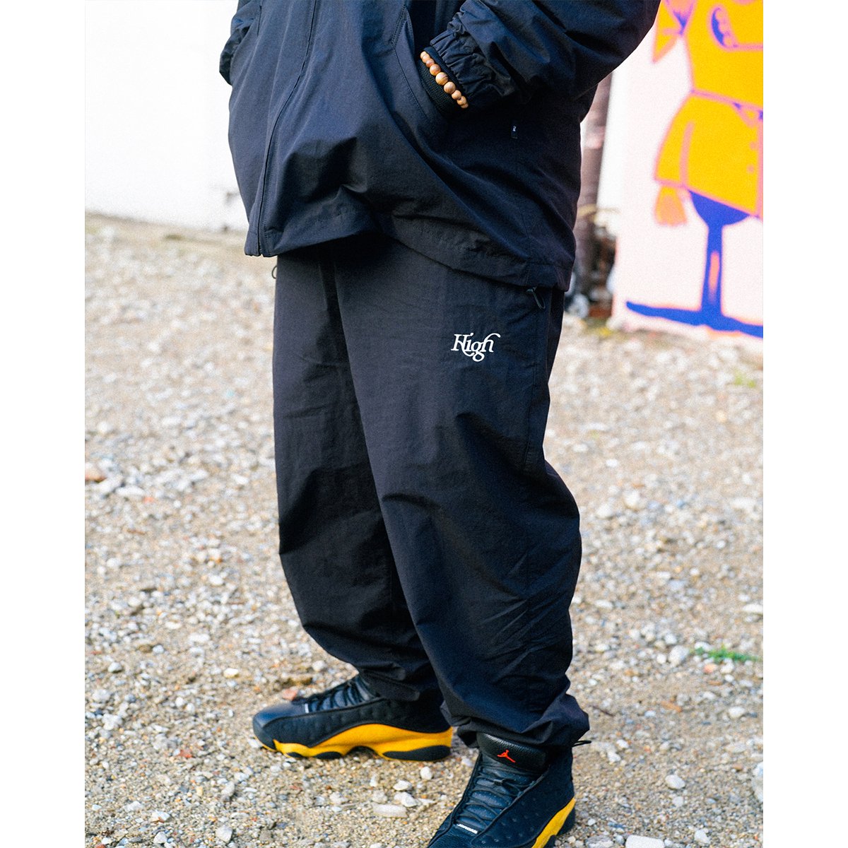 HighLife / Nylon Truck Pants - Black - - HighLife Online Store |  ハイライフ公式オンラインストア