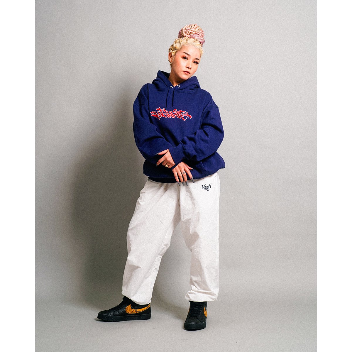 HighLife / Nylon Truck Pants - White - - HighLife Online Store |  ハイライフ公式オンラインストア