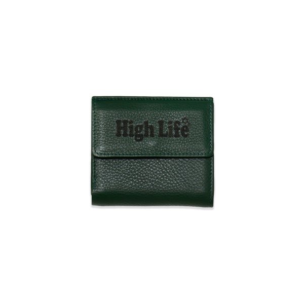 HighLife / Real Leather Wallet - DarkGreen -