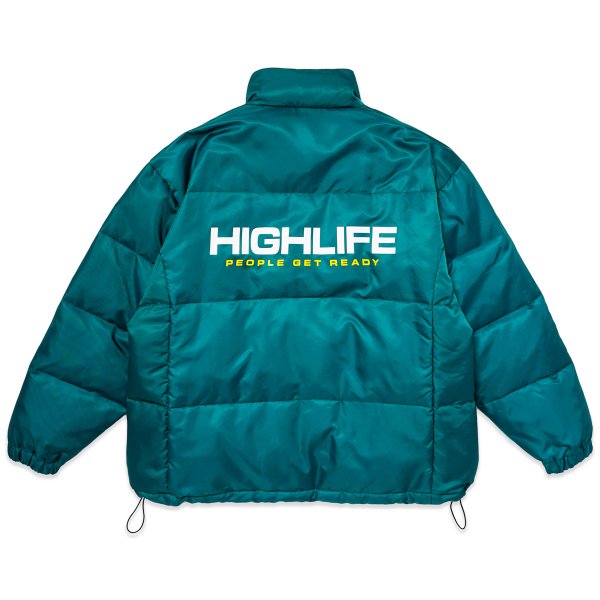 HighLife / P.G.R DownJacket - Green -