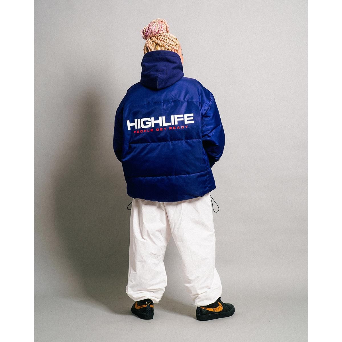 HighLife / P.G.R DownJacket - Navy - - HighLife Online Store