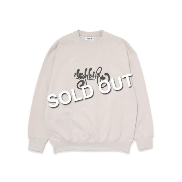 HighLife / Spray Crewneck - Silver -