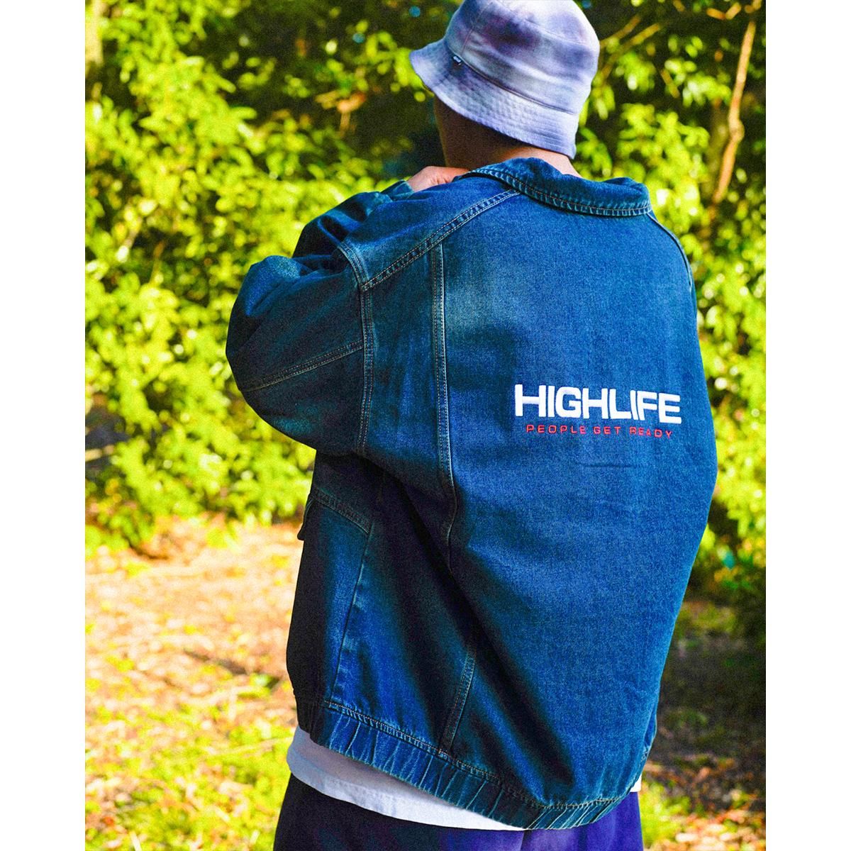 HighLife / Flight Denim Jacket - Indigo - - HighLife Online