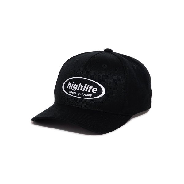 HighLife / Label 6P Baseball Cap - Black -