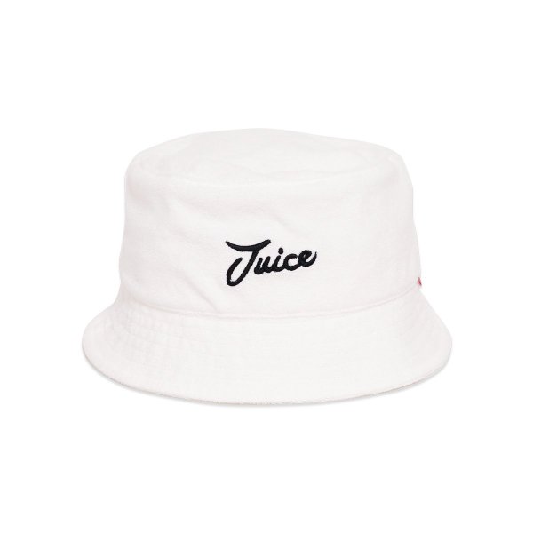 Juice / Main Logo Pail Hat - White -