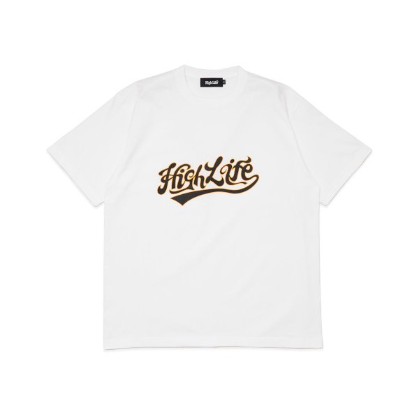HighLife / Baseball Logo Tee - White -