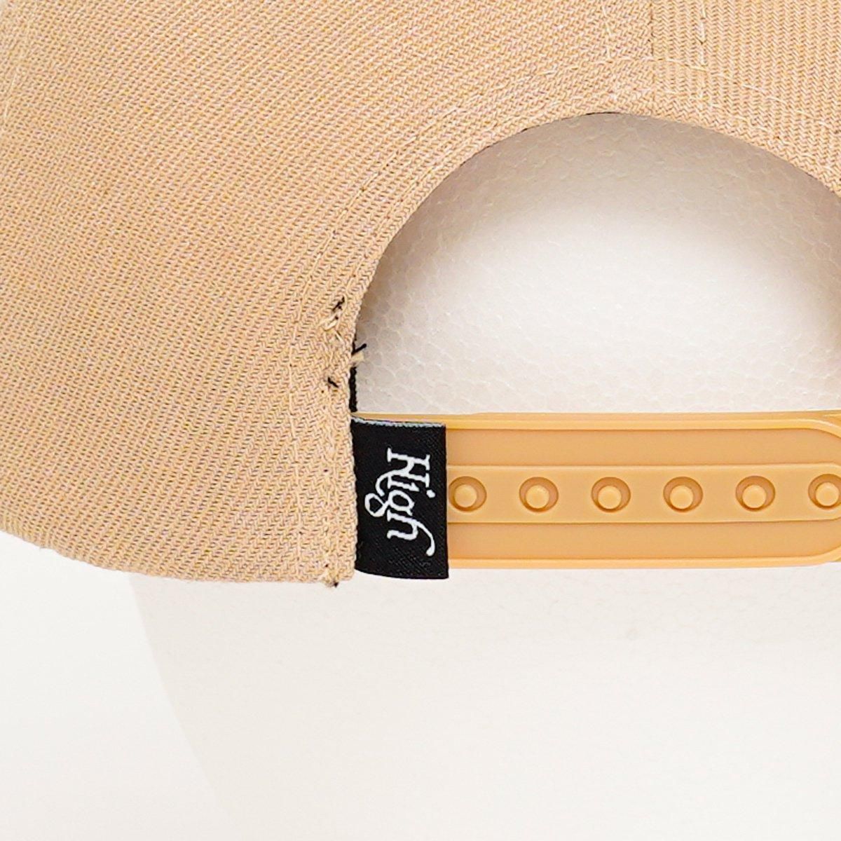 【happy.life.0425.1219】ラジャス99.99% 純金 HighLife / Main Logo Cap - Beige - - HighLife Online Store