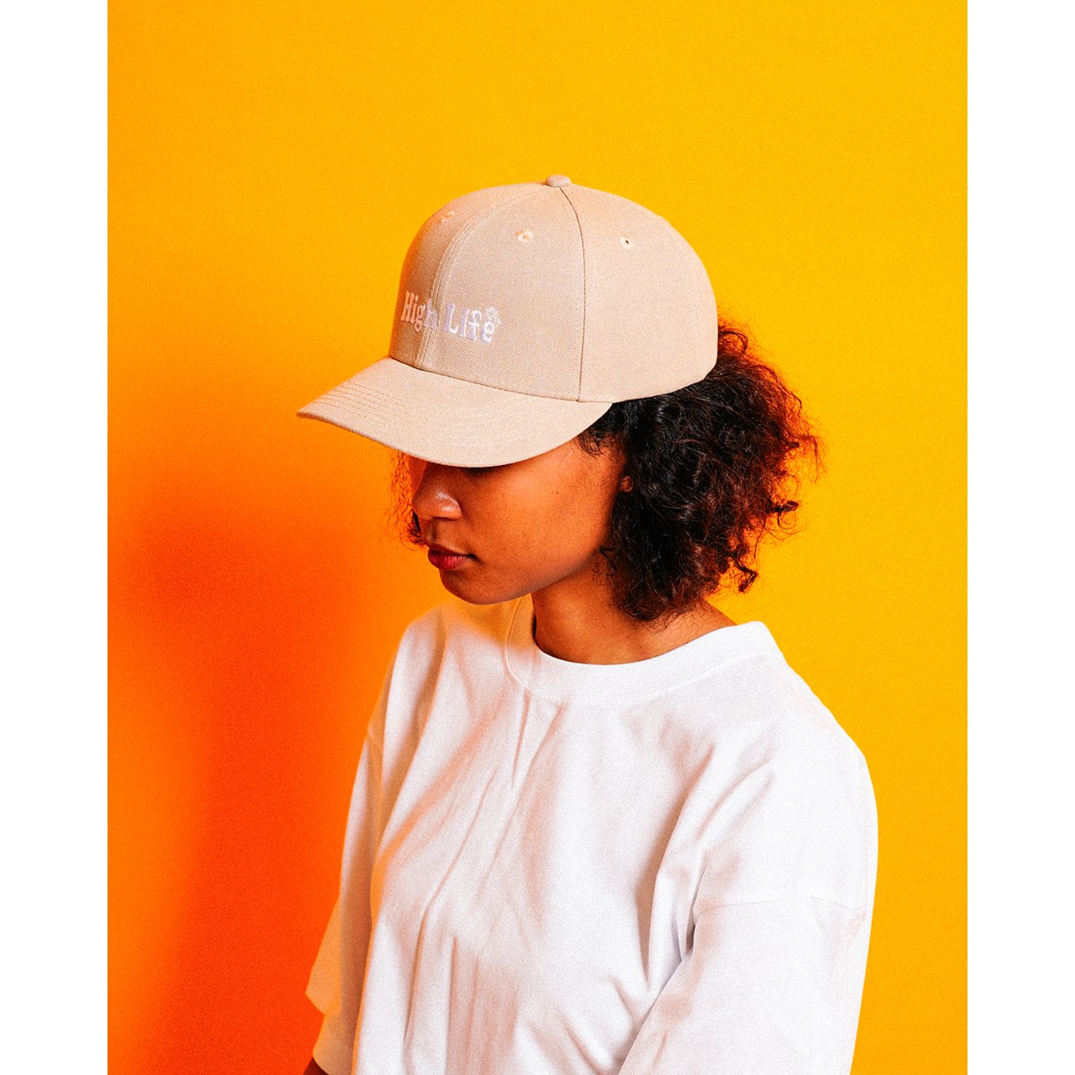 HighLife / Main Logo Cap - Beige - - HighLife Online Store | ハイライフ公式オンラインストア