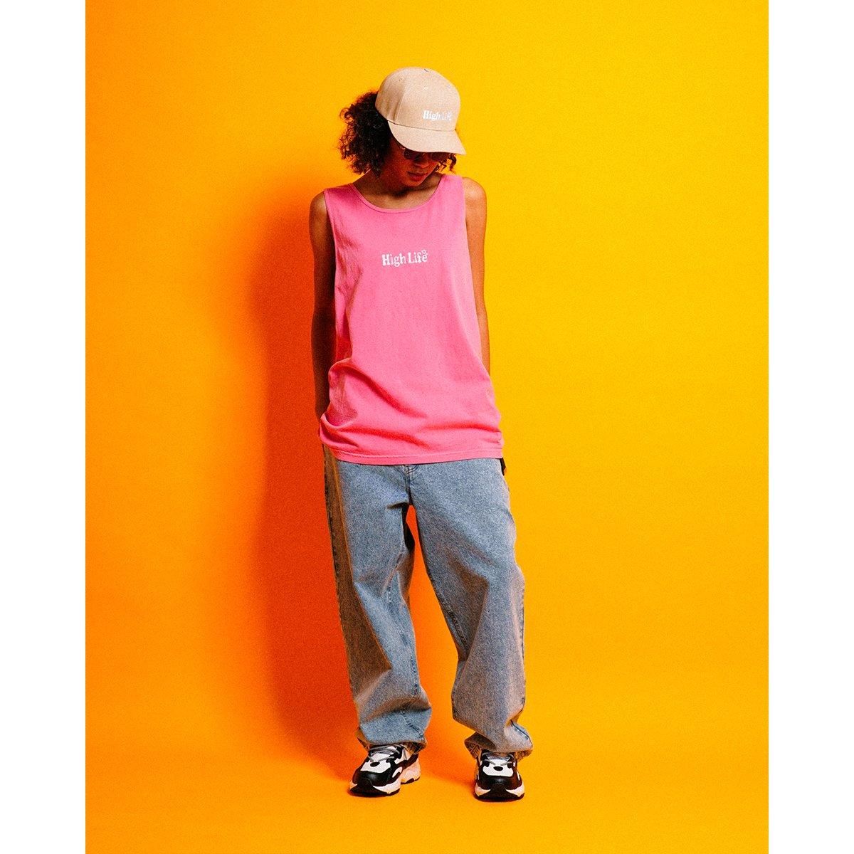 【happy.life.0425.1219】ラジャス99.99% 純金 HighLife / Main Logo Cap - Beige - - HighLife Online Store