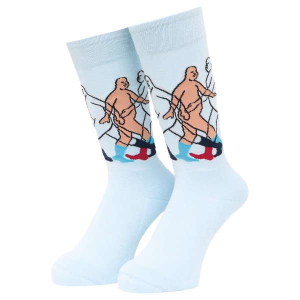 Whimsy / So Hi Socks - LightBlue -