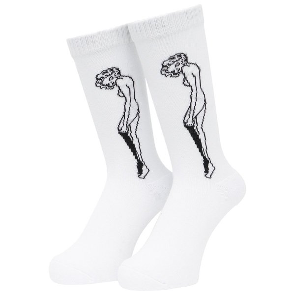 Whimsy / Cathie Socks - White -