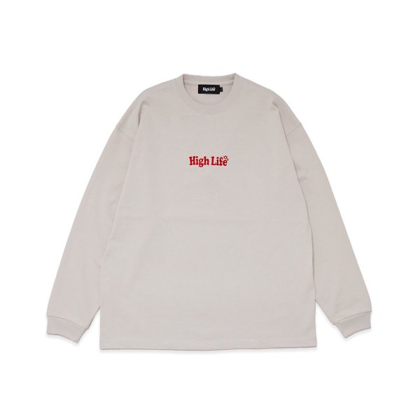 HighLife / Main Logo Heavy Tee - Silver -