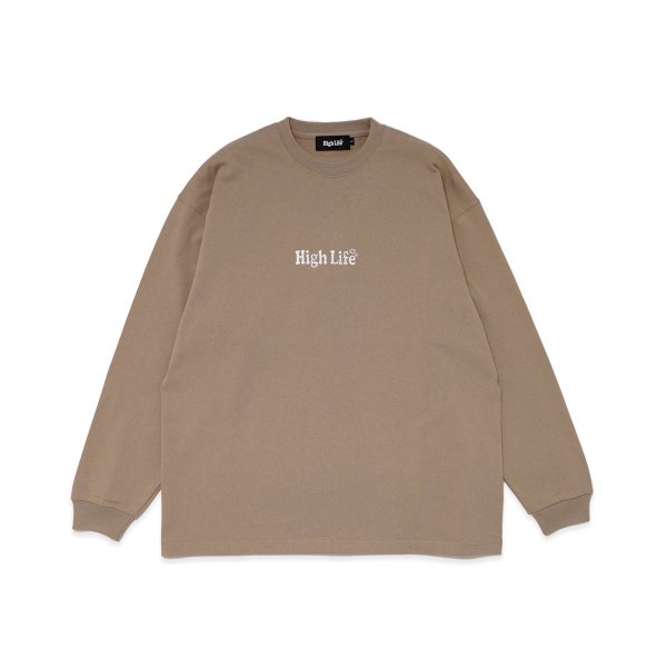 HighLife / Main Logo Heavy Tee - Khaki -