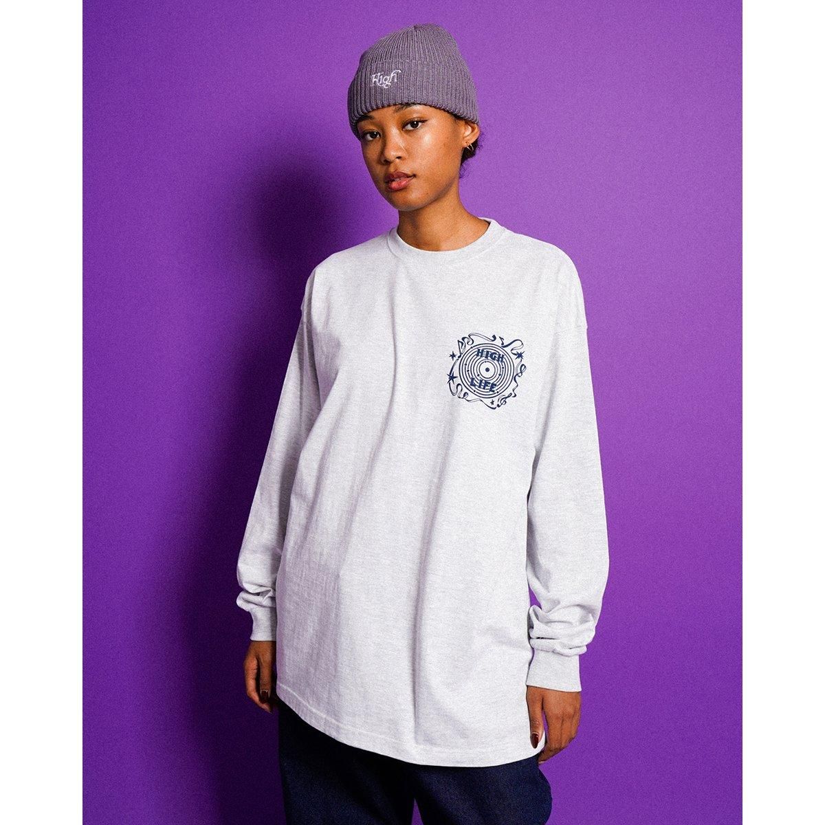 HighLife / Vinyl Tee - AshGrey - - HighLife Online Store