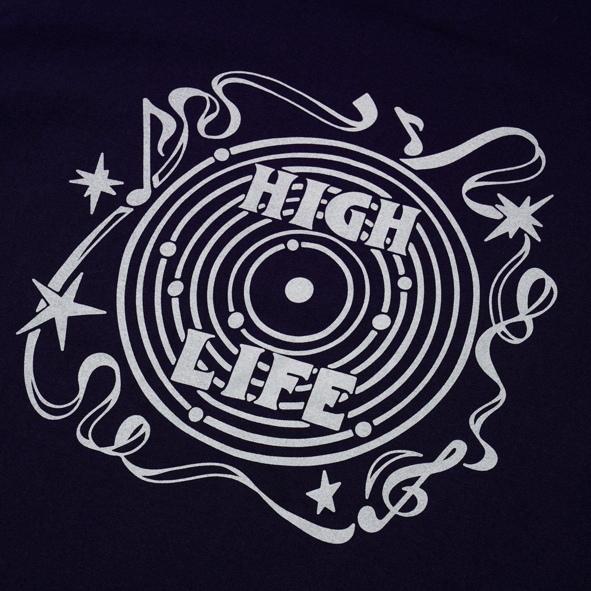 HighLife / Vinyl Tee - Navy - - HighLife Online Store | ハイ