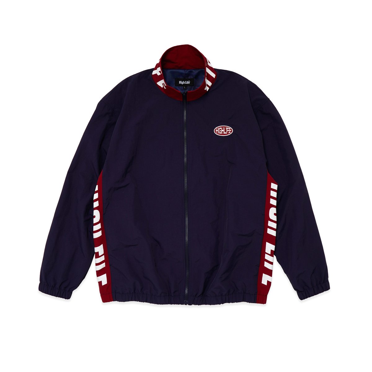 HighLife / Panel Track Jacket - Navy - - HighLife Online Store |  ハイライフ公式オンラインストア