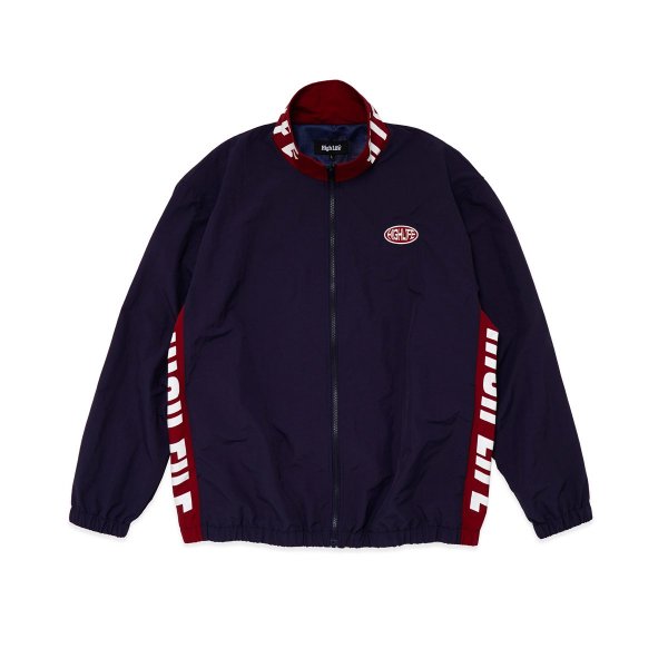 HighLife / Panel Track Jacket - Navy -