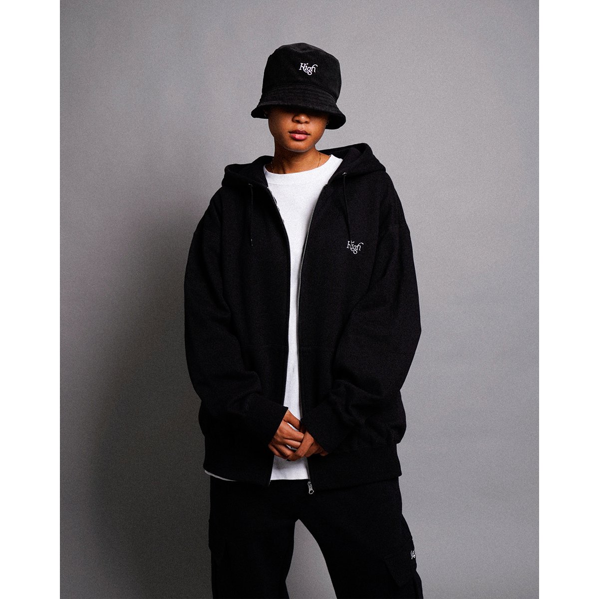 HighLife / High Zip Hoodie - Black - - HighLife Online Store |  ハイライフ公式オンラインストア