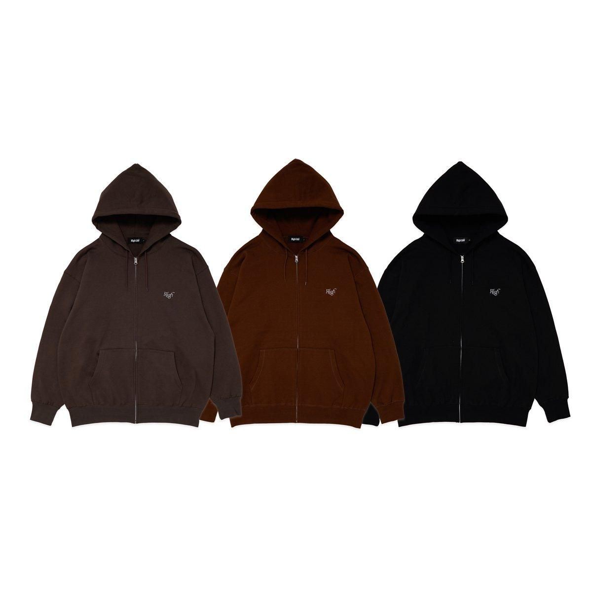 HighLife / High Zip Hoodie - Charcoal - - HighLife Online