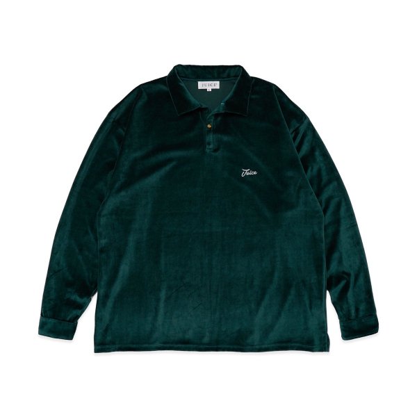 Juice / Velour Polo Shirts - DarkGreen -