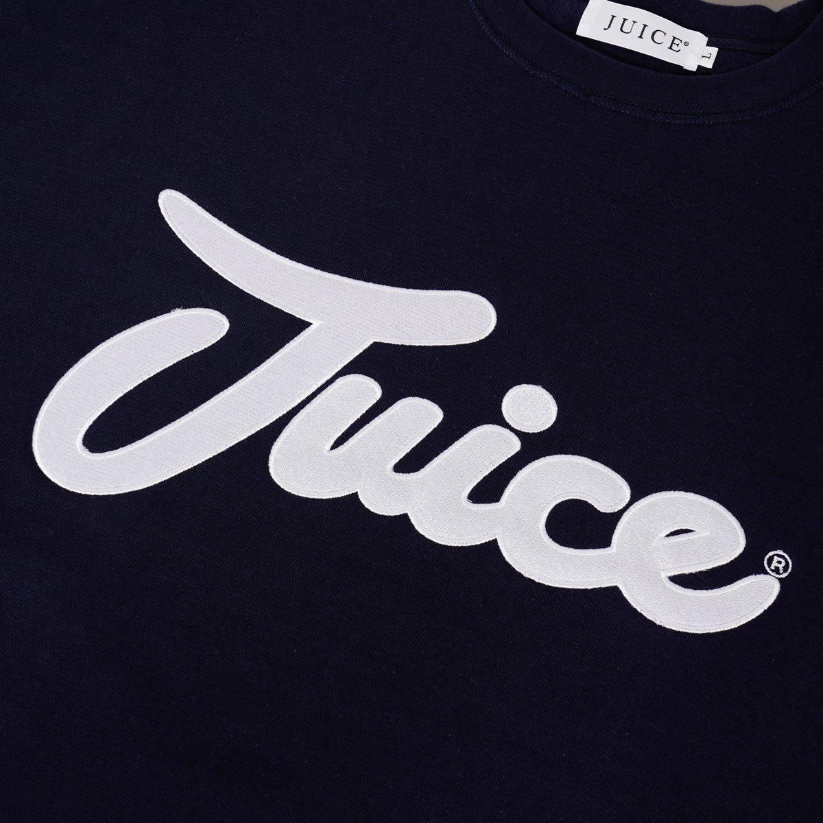 Juice / Main Logo Crewneck - Navy - - HighLife Online Store | ハイ