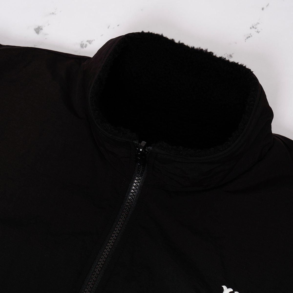 clane REVERSIBLE BOA JACKET ブラック 21aw clane REVERSIBLE BOA JACKET ブラック 21aw Six One Bomber