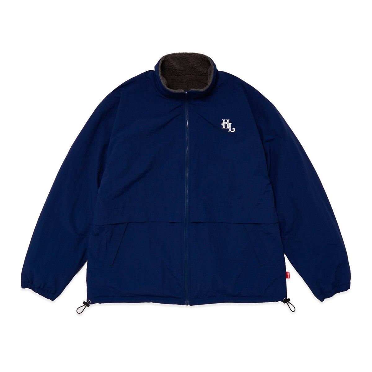 HighLife / Reversible Boa Jacket - Grey×Navy - - HighLife Online Store |  ハイライフ公式オンラインストア