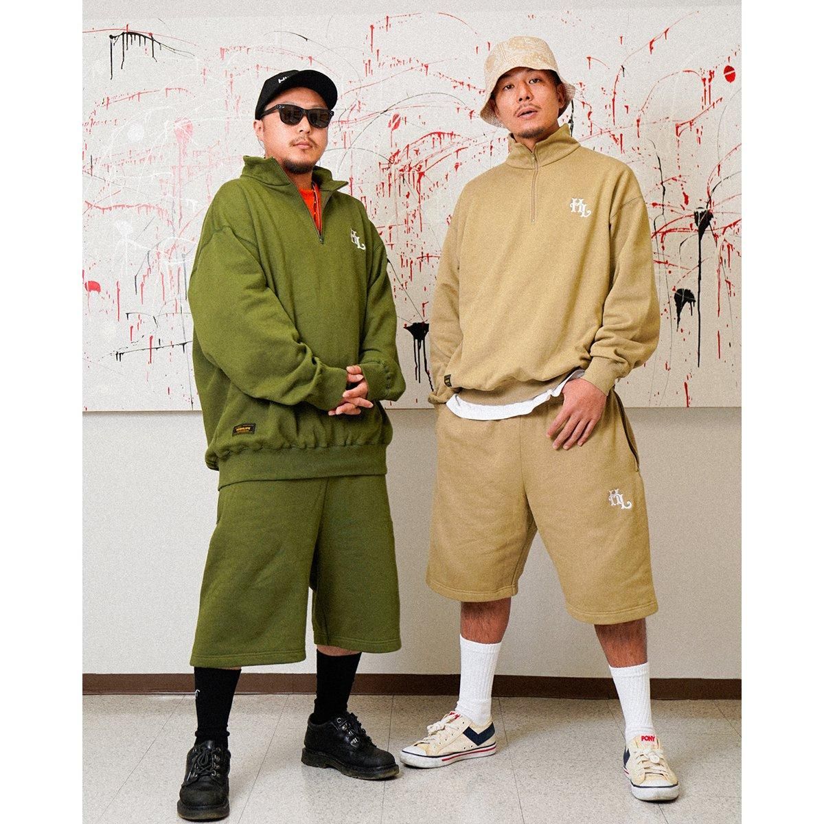 HighLife / HL Half Zip - Beige - - HighLife Online Store