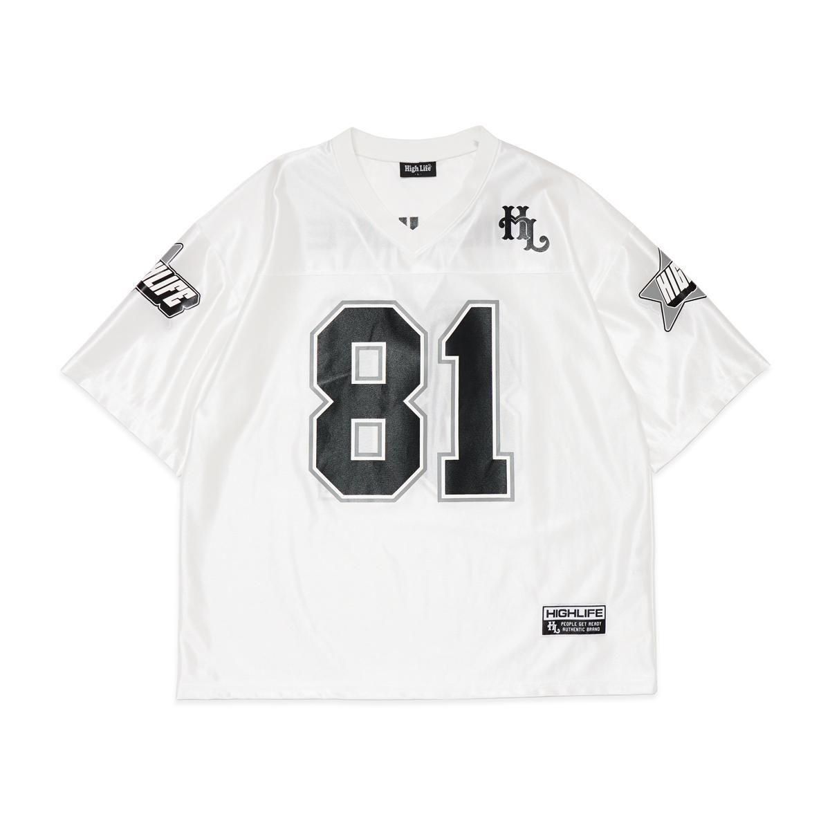 HighLife / 81 Football Jersey - White - - HighLife Online