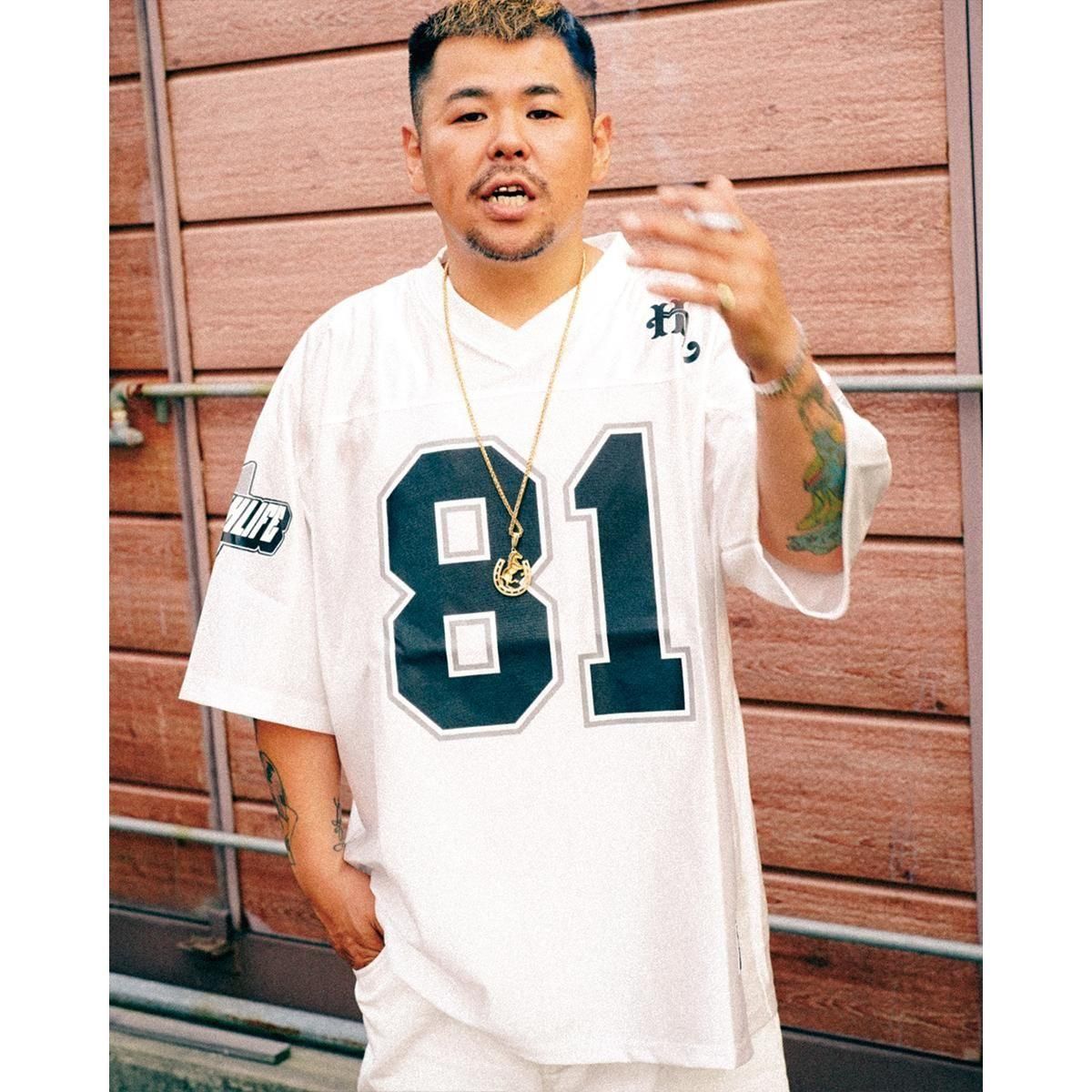 HighLife / 81 Football Jersey - White - - HighLife Online Store