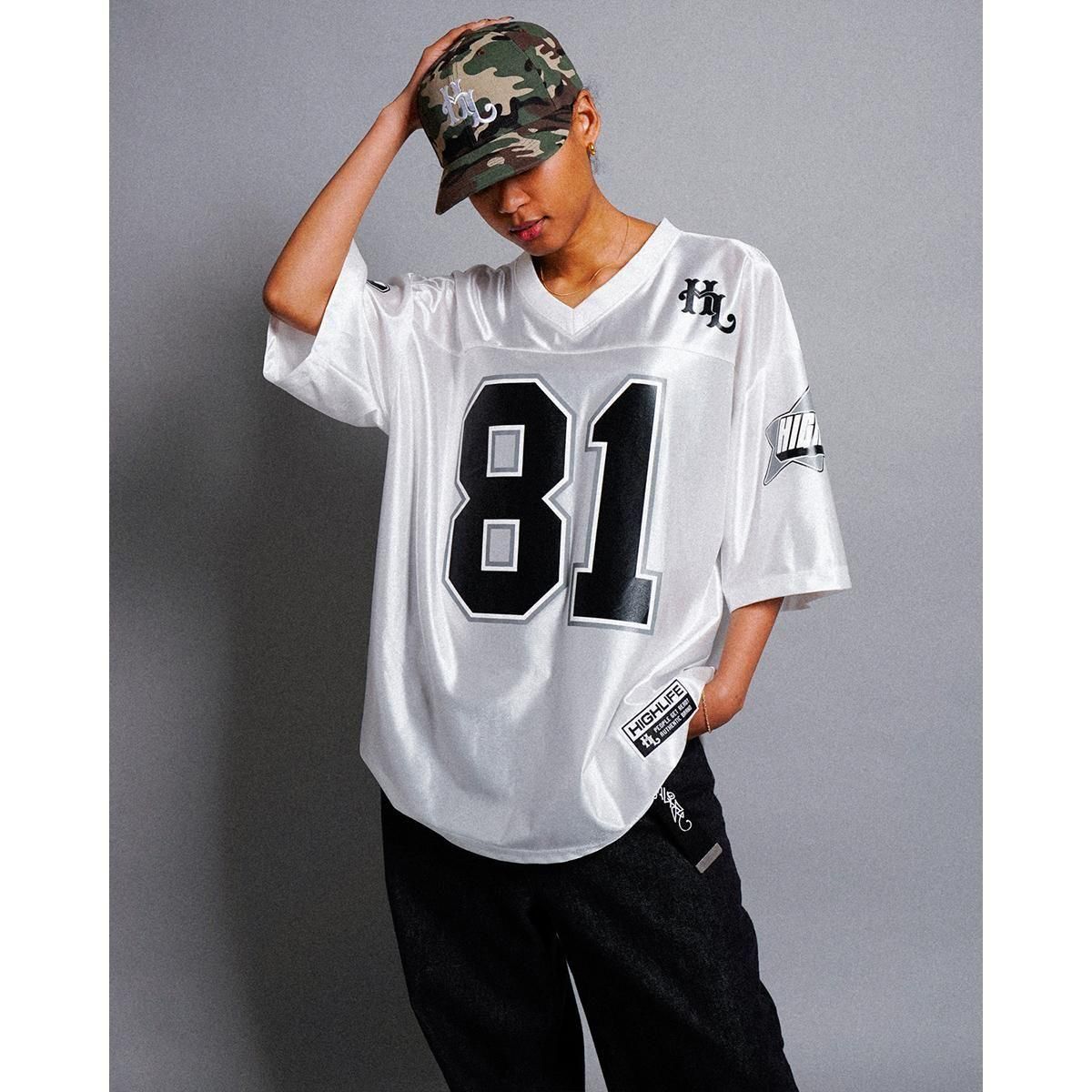 HighLife / 81 Football Jersey - White - - HighLife Online Store