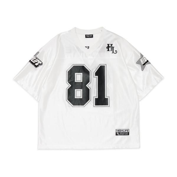 HighLife / 81 Football Jersey - White -