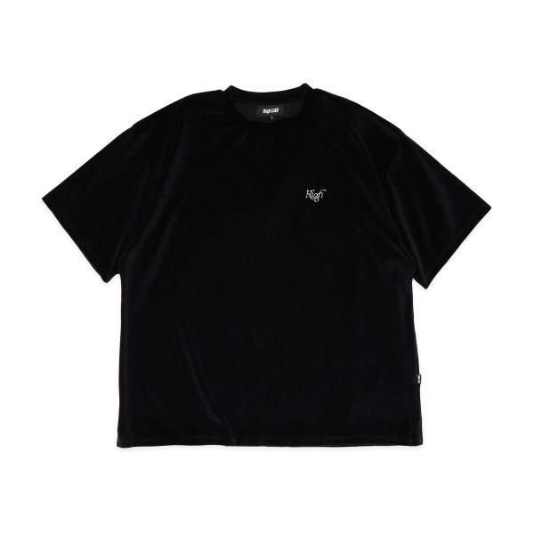 HighLife / High Velour Tee - Black -