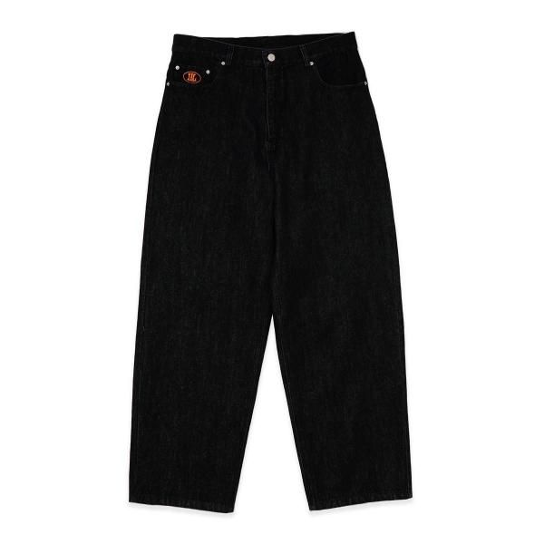 HighLife / 90s Baggy Denim Pants - Black -