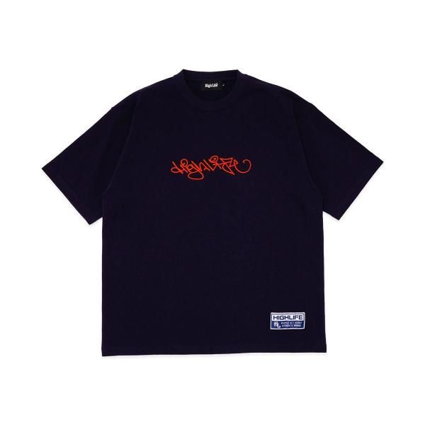HighLife / Tag Heavy Tee - Navy -