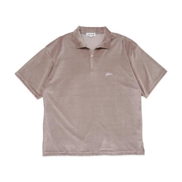 Juice / Velour Polo - Grayge -