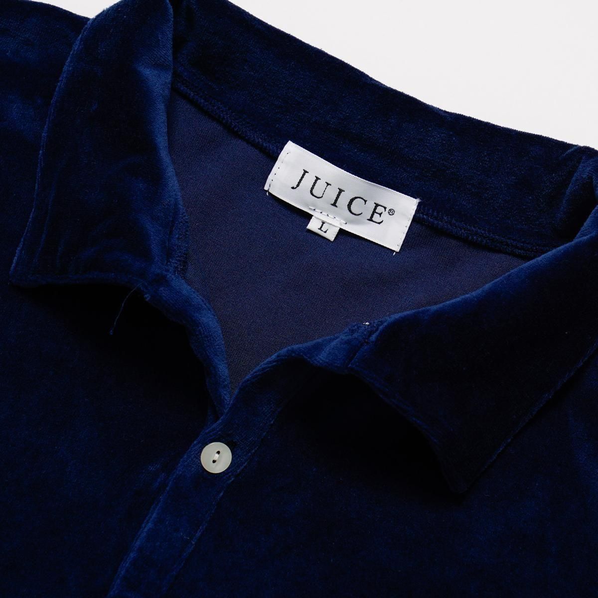 HighLife / Velour Wide Polo - Beige - - HighLife Online