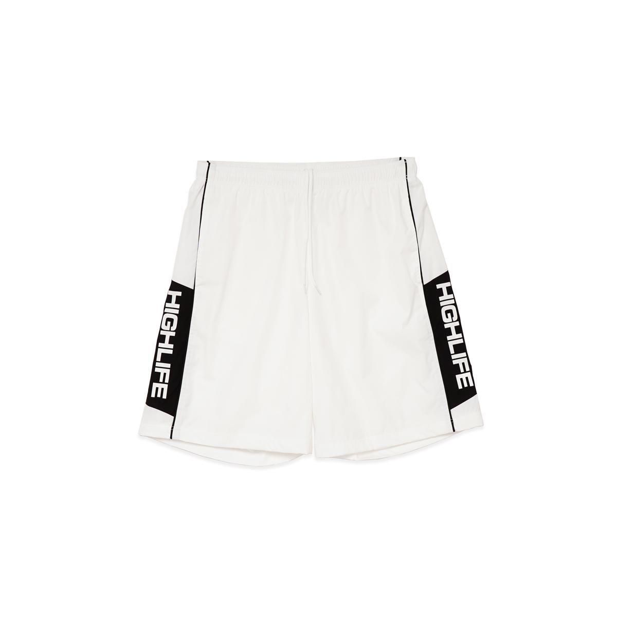 HighLife / Piping Nylon Shorts - White - - HighLife Online Store