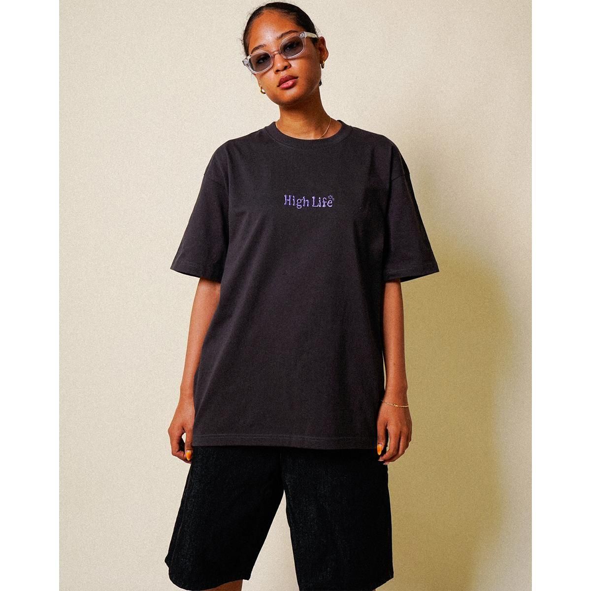 HighLife / Main Logo Tee - Sumi - - HighLife Online Store